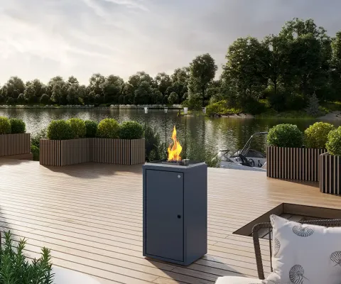 Gas Flare Fuora Q M from GRDN by Spartherm