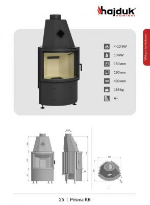 Preview: Kamineinsatz Hajduk Prisma KR