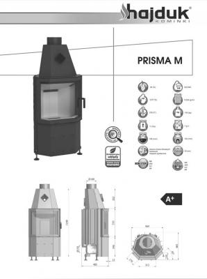 Preview: Hajduk Fireplace Prisma M