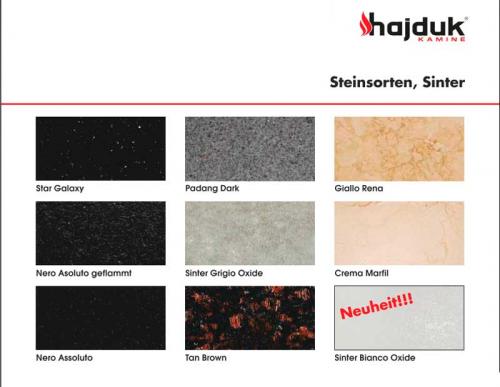 Preview: Hajduk Fireplace Set ROYAL EXTRA with Volcano 3PLUh