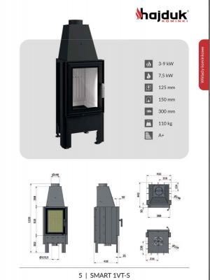 Preview: Hajduk fireplace Smart 1 VT-S