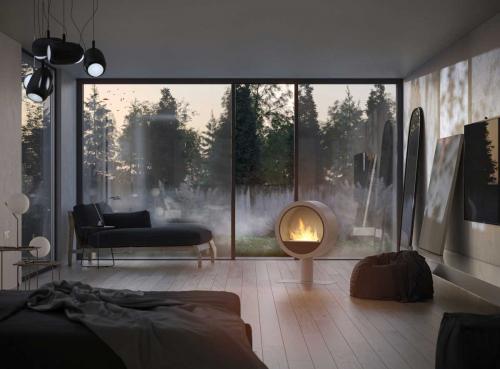 bioethanol fireplace Incyrcle Stand