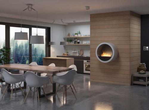 bioethanol fireplace Incyrcle Wall