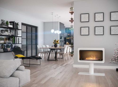 bioethanol fireplace Inecco