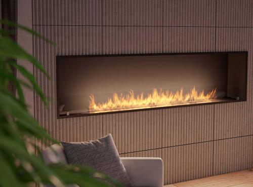 Preview: Bioethanol-Einbaukamin Inside Black Slim 2000 von Infire