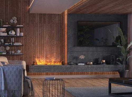 Elektro-Einbaufeuer Invapo Insert 1200 von Infire