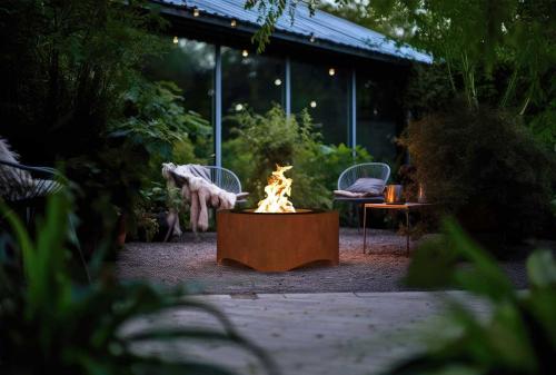 infire fire pit Corten Round 700