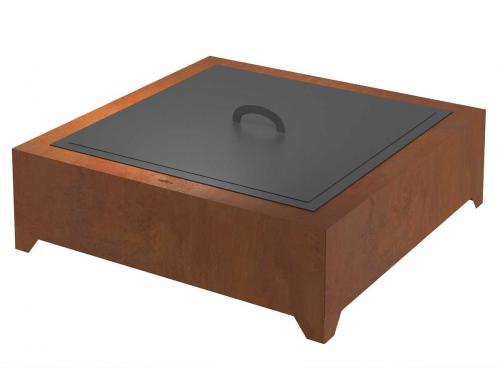 Preview: infire fire pit Corten Square 1000