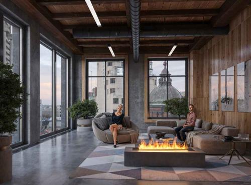 Preview: Ethanol built-in burner Infire Burner 1200 Basic Etronic