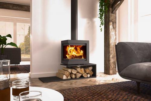 Preview: Dik Geurts stove Bora Corner Floating Plateau