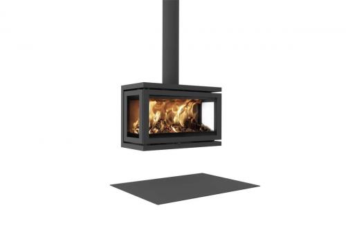 Preview: Dik Geurts stove Vidar Triple Large (wall)