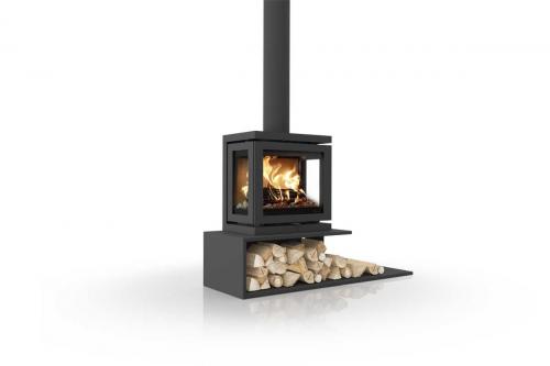Preview: Dik Geurts stove Vidar Triple Small floating plateau