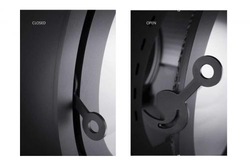 Dik Geurts stove Odin Front Wall