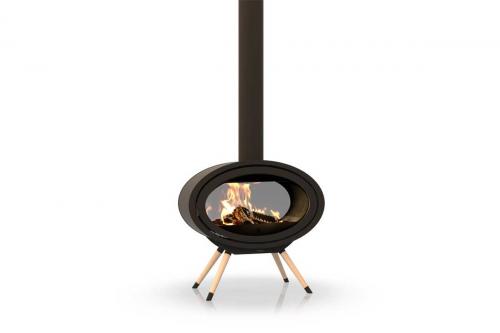 Dik Geurts stove Ovel Tunnel Legs