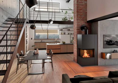 Preview: Spartherm stove Apollon 2L Living Fire