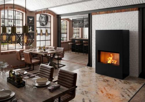 Spartherm stove Poseidon Living Fire