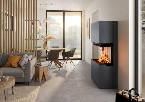 Preview: Spartherm stove Saphir Living Fire