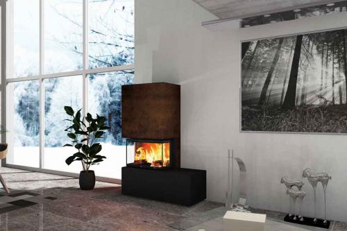 neocube P22 von cb-tec in Iron Corten und Nero Zimbabwe