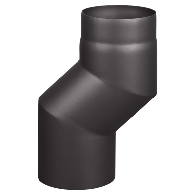 Plasmageschweißtes Rauchrohr Ø150 mm Versatz-Bogen 80mm