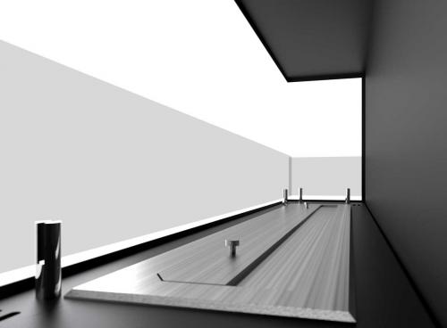 Bioethanol-Wandkamin Corner 1200L von Simplefire