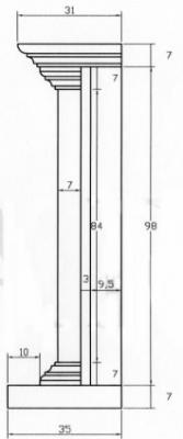 Preview: fireplace suround Capilla