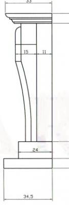 Preview: fireplace surround The Franco