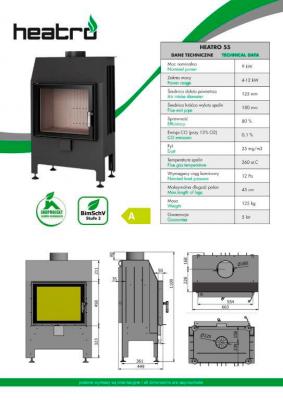 Preview: Hajduk fireplace Heatro 55