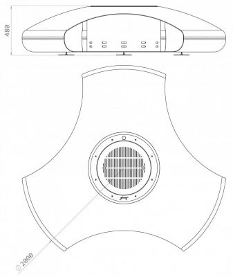 Preview: Glammfire fire pit Vaudeville