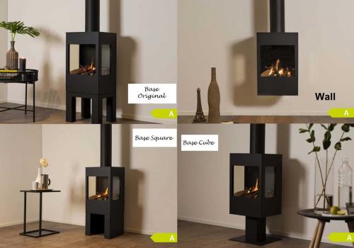 Preview: Wanders gas stove Onyx