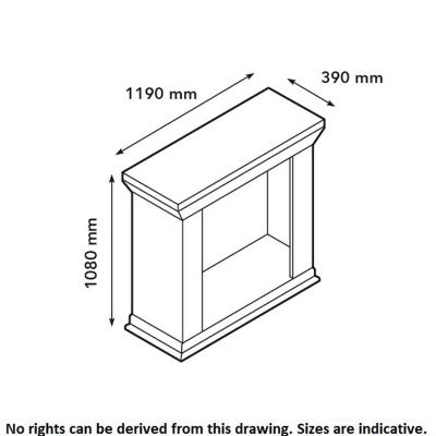 Ethanol fireplace Xaralyn Kos Stone white