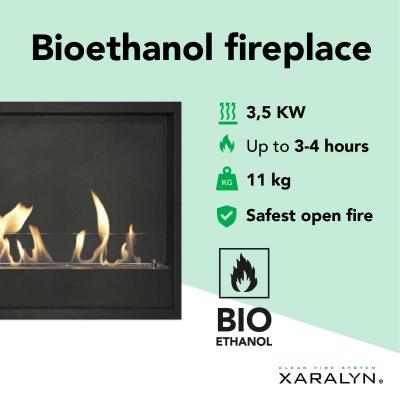 Bioethanol-Einbaubox XL von Xaralyn