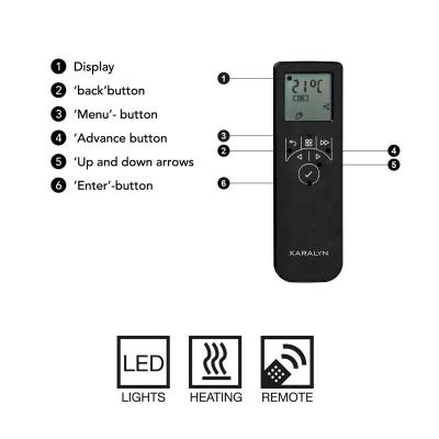 Preview: Xaralyn Elektrokamin Cadiz Corner Optimyst Albany