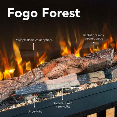 Preview: Electric built-in fireplace Xaralyn Fogo Forest 124