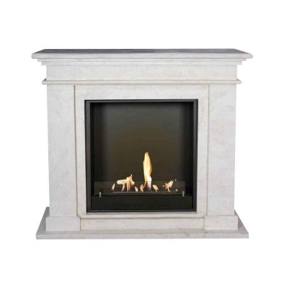 Ethanol fireplace Xaralyn Kos Stone white