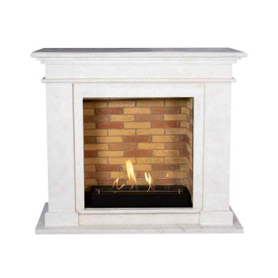 Preview: Xaralyn Bioethanolkamin Kos Stein Weiß Steindekor