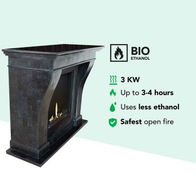 Xaralyn Bioethanolkamin Kreta Stein Anthrazit
