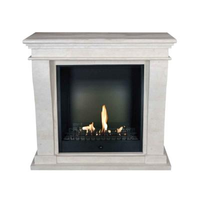 Preview: Xaralyn Bioethanolkamin Kreta Mini Classic Stein weiß