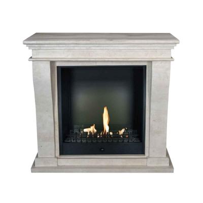 Xaralyn Bioethanolkamin Kreta Mini Classic Stein weiß poliert