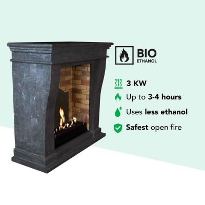 Xaralyn Bioethanolkamin Kreta Mini Medaillon anthrazit