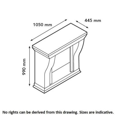 Xaralyn Bioethanolkamin Kreta Mini Stein anthrazit