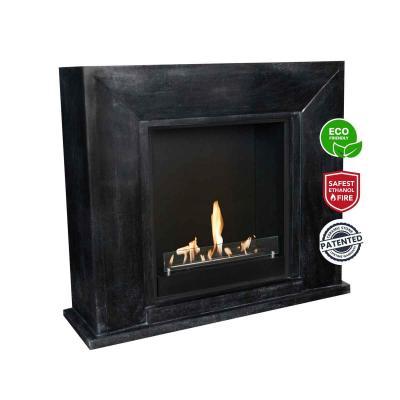 Preview: Ethanol fireplace Xaralyn Nero Stone Anthracite