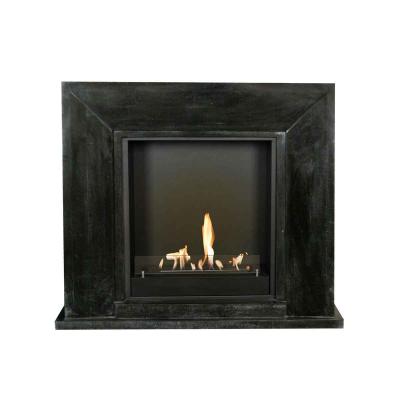 Ethanol fireplace Xaralyn Nero Stone Anthracite