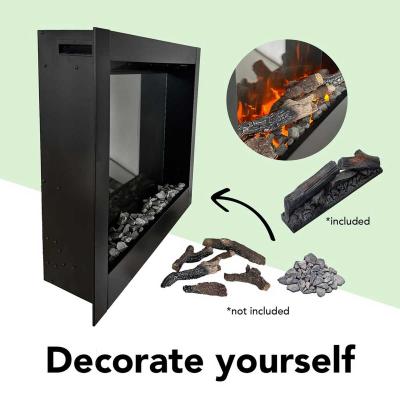 Xaralyn Elektrokamin Nero Levico