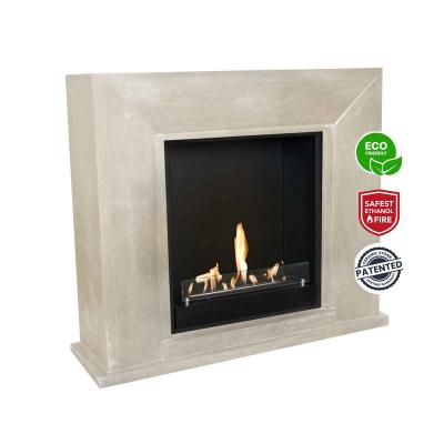 Preview: Ethanol fireplace Xaralyn Nero Stone White