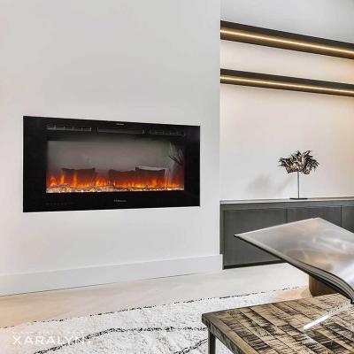 Electric built-in fireplace Xaralyn Trivero 90 FH