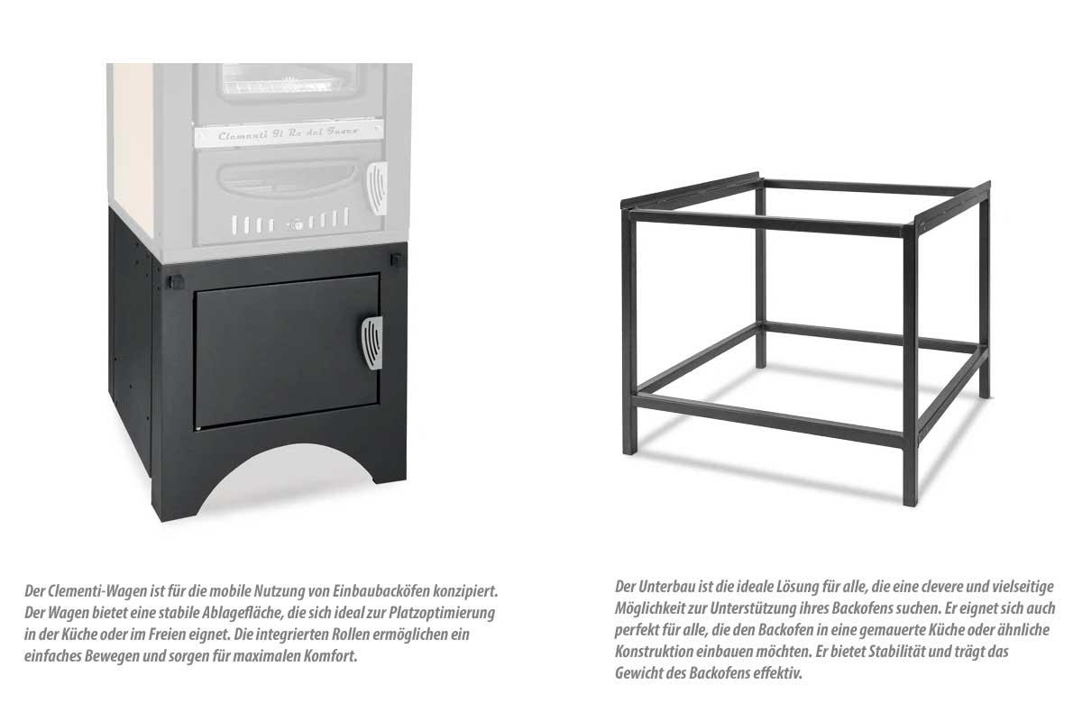 Clementi built-in wood oven Smile