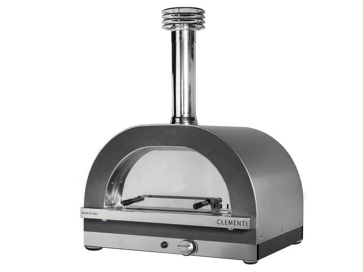 Clementi Gas-Pizzaofen Gold Edelstahl