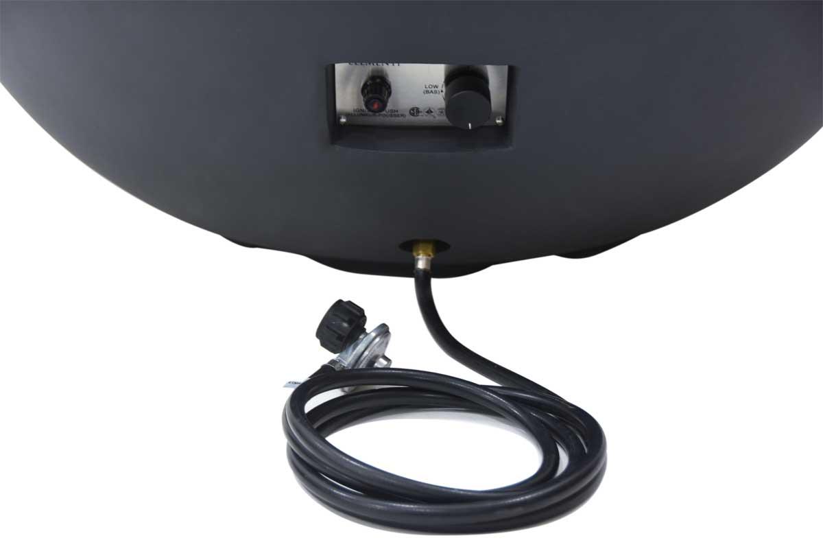 Elementi gas fire pit Lunar