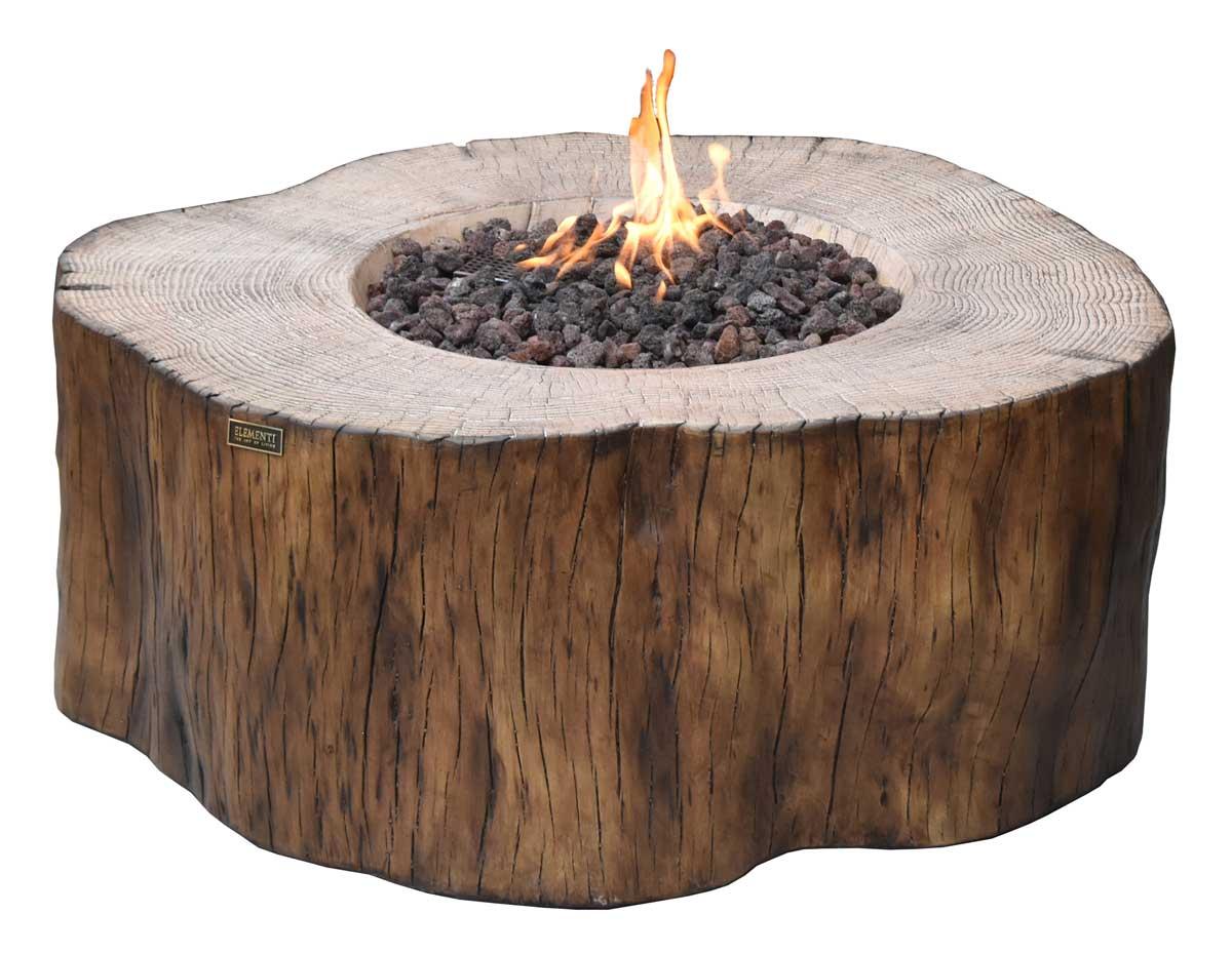 Elementi gas fire pit Manchaster grey