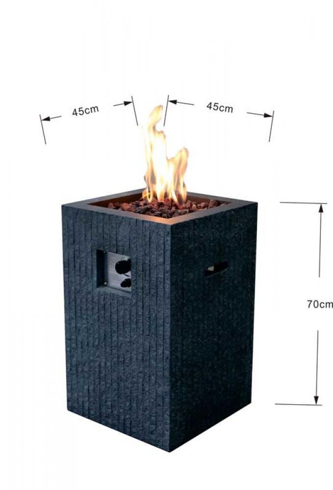 Modeno gas fire pit Mayon